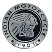 Indian Motorcycle Headdress Concho
