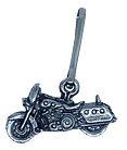 Motorcycle zipper pull