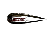 Indian Motorcycle teardrop tank badge